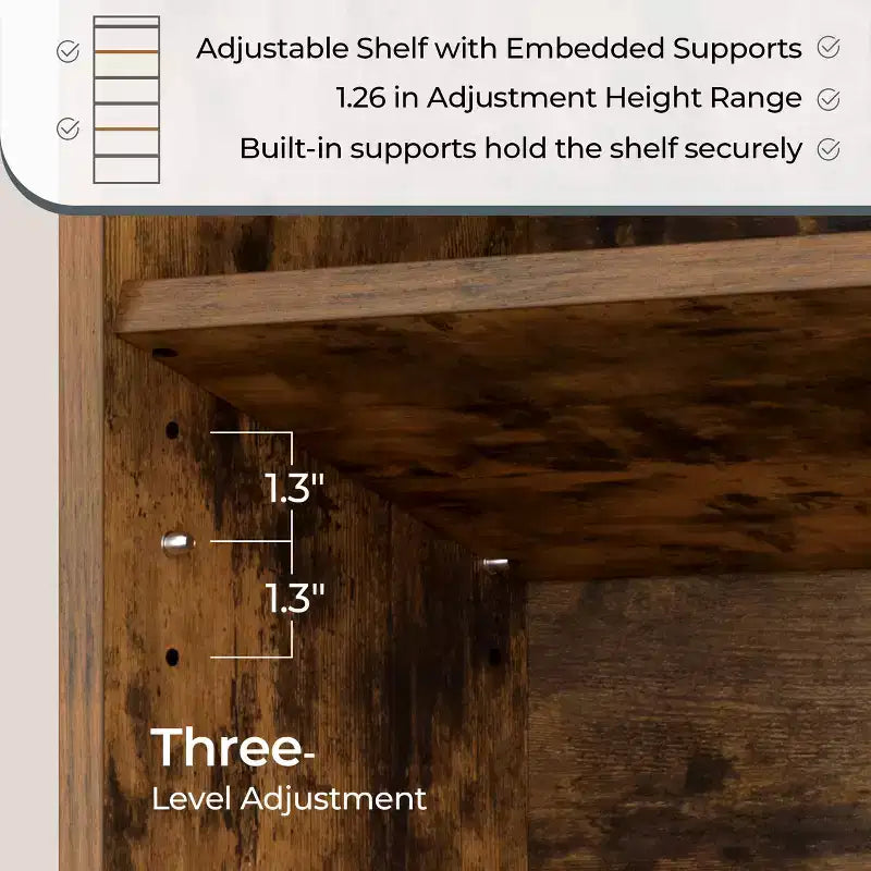 Étagère à livres moderne Yaheetech à 7 niveaux en bois pour bureau, salon