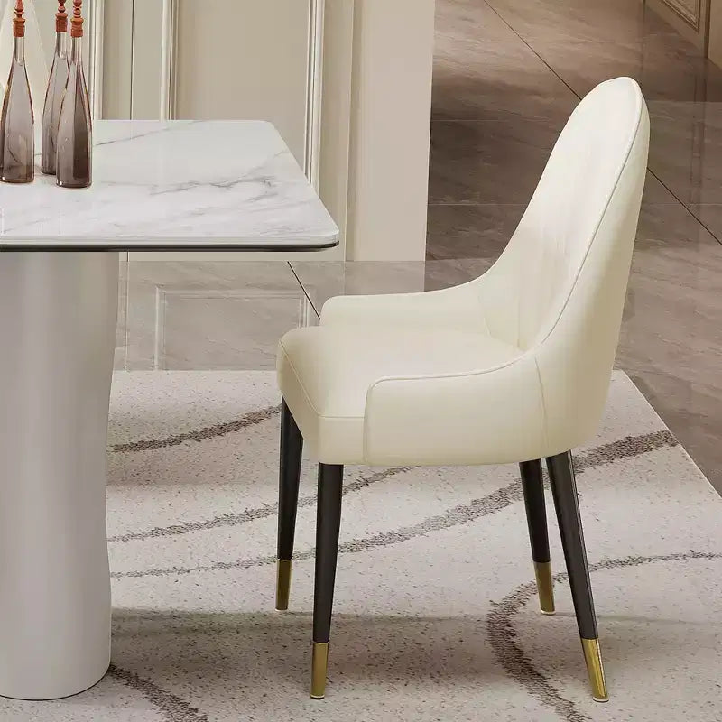 Grande Table à Manger Rectangulaire Okak, Table de Cuisine en Pierre Frittée Composite et Verre Trempé avec Base en Acier Carbone pour Grande Famille