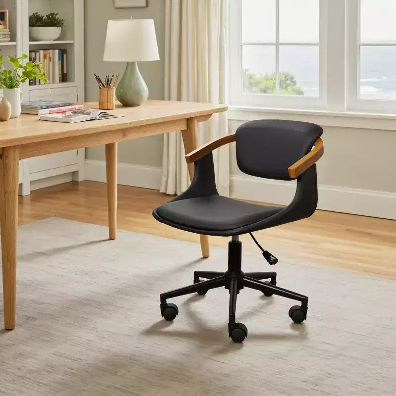Chaise de bureau pivotante Art Leon