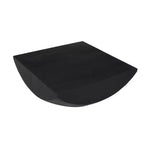 Table basse Royal Hampton | Plateau carré de 36 po | Base tambour arrondie fabriquée à la main | Bois de manguier