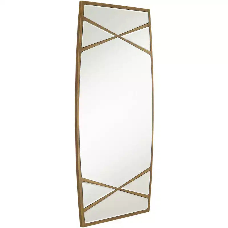 Miroir Mural Rectangulaire Uttermost Double Cross Or 23 1/4 x 42