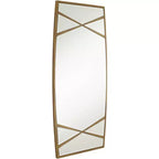 Miroir Mural Rectangulaire Uttermost Double Cross Or 23 1/4 x 42