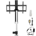 VEVOR Automated TV Elevator, 31 Stroke for Up to 60 Screens, Adjustable Height 42-73, Remote Controlled, Supports 132 lbs, Black