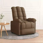 vidaXL Fauteuil inclinable de relaxation réglable et confortable en tissu pour cinéma maison