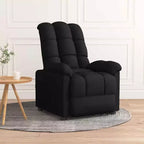 vidaXL Fauteuil inclinable de relaxation réglable et confortable en tissu pour cinéma maison