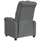 vidaXL Fauteuil inclinable de relaxation réglable et confortable en tissu pour cinéma maison
