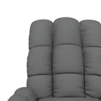 vidaXL Fauteuil inclinable de relaxation réglable et confortable en tissu pour cinéma maison