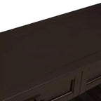 42Console en pin massif avec deux étagères ouvertes pour le salon