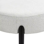 MAYYEERTY Fauteuil d'appoint rembourré Chaises modernes pour salon, véranda, chambre à coucher, beige