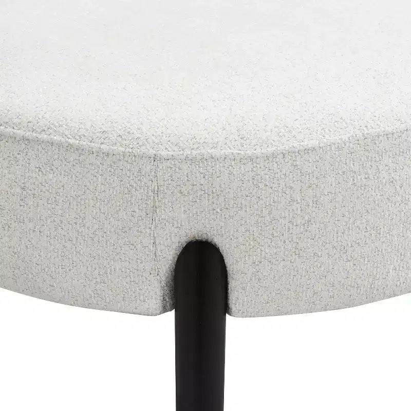 MAYYEERTY Fauteuil d'appoint rembourré Chaises modernes pour salon, véranda, chambre à coucher, beige