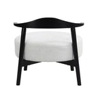 MAYYEERTY Fauteuil d'appoint rembourré Chaises modernes pour salon, véranda, chambre à coucher, beige