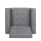 Fauteuil inclinable contemporain capitonné GDFStudio Langseth