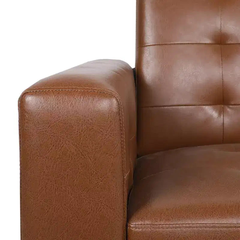 Fauteuil inclinable contemporain capitonné GDFStudio Langseth