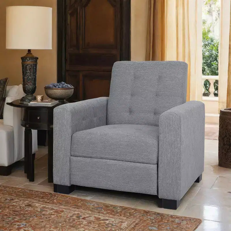 Fauteuil inclinable contemporain capitonné GDFStudio Langseth