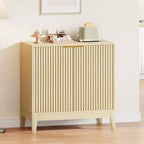 31.5 Storage Cabinet, Modern Entryway Accent Cabinet with 2 Doors, Buffet Sideboard Console Table Credenza for Living Room, Kitchen, Entryway