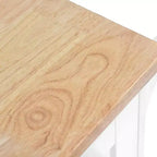 Chariot de cuisine Acekool 50,8 cm avec roulettes verrouillables, tiroir de rangement et étagère à épices - Poste de travail mobile avec barre porte-serviettes