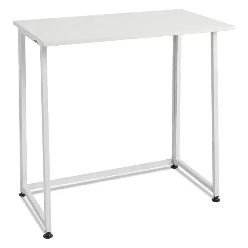 Karl Home 31.5 Wide Metal Base Writing Desk White