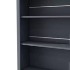 Meuble de Rangement de Cuisine Autoportant avec Tiroirs et Étagères, Grande Armoire de Cuisine avec Plateau Effet Marbre