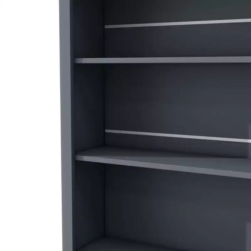 Meuble de Rangement de Cuisine Autoportant avec Tiroirs et Étagères, Grande Armoire de Cuisine avec Plateau Effet Marbre