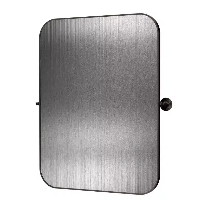 PexFix Miroir mural à carreaux avec cadre en fer, style ferme rustique élégant, pour salon, chambre, salle de bain, entrée