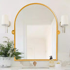 PexFix Miroir mural à carreaux avec cadre en fer, style ferme rustique élégant, pour salon, chambre, salle de bain, entrée