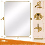 PexFix Miroir mural à carreaux avec cadre en fer, style ferme rustique élégant, pour salon, chambre, salle de bain, entrée