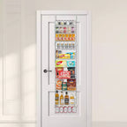VEVOR Organisateur de garde-manger à suspendre, rangement et organisation de garde-manger à 10 niveaux, étagère à épices suspendue en acier robuste, blanc