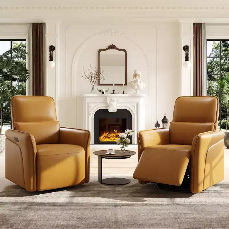 Grand fauteuil inclinable électrique avec fonction massage et chauffage pour personnes âgées, 3 positions, 2 poches latérales et porte-gobelets, et ports USB
