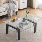 Table basse en verre Aubai