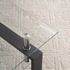 Table basse en verre Aubai