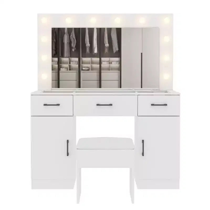 White Dressing Table Set