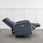 Fauteuil inclinable, pivotant et à bascule Spruce & Spring Power Glider pour chambre de bébé