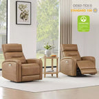 Fauteuil inclinable, pivotant et à bascule Spruce & Spring Power Glider pour chambre de bébé