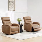 Fauteuil inclinable, pivotant et à bascule Spruce & Spring Power Glider pour chambre de bébé