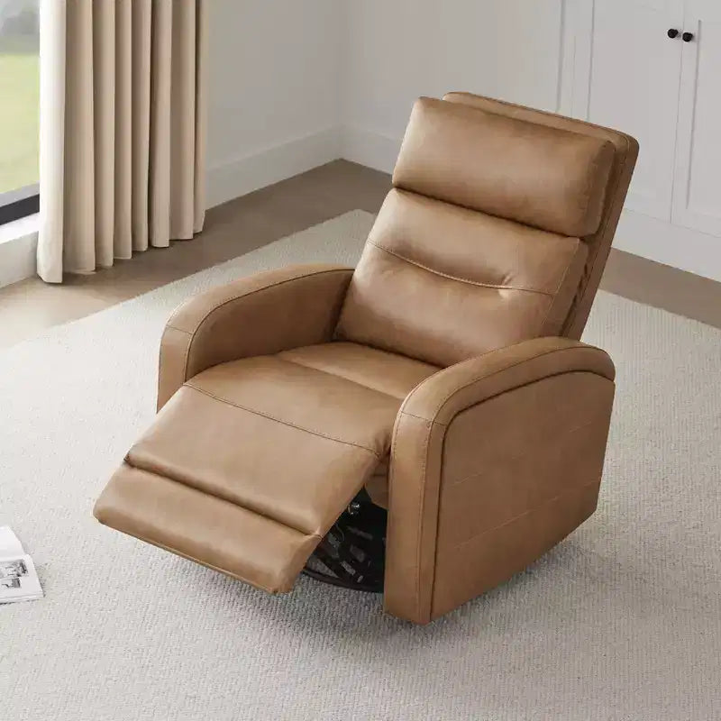 Fauteuil inclinable, pivotant et à bascule Spruce & Spring Power Glider pour chambre de bébé