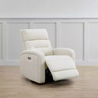 Fauteuil inclinable, pivotant et à bascule Spruce & Spring Power Glider pour chambre de bébé