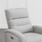 Fauteuil inclinable, pivotant et à bascule Spruce & Spring Power Glider pour chambre de bébé
