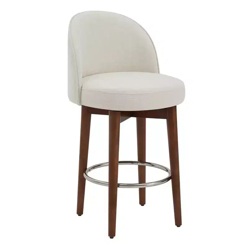 Spruce&Spring Lot de 2 tabourets de bar pivotants de 66 cm (hauteur comptoir)