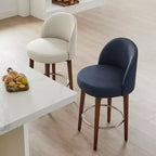 Spruce&Spring Lot de 2 tabourets de bar pivotants de 66 cm (hauteur comptoir)