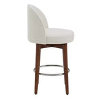 Spruce&Spring Lot de 2 tabourets de bar pivotants de 66 cm (hauteur comptoir)