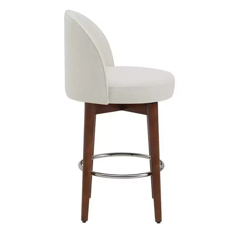 Spruce&Spring Lot de 2 tabourets de bar pivotants de 66 cm (hauteur comptoir)