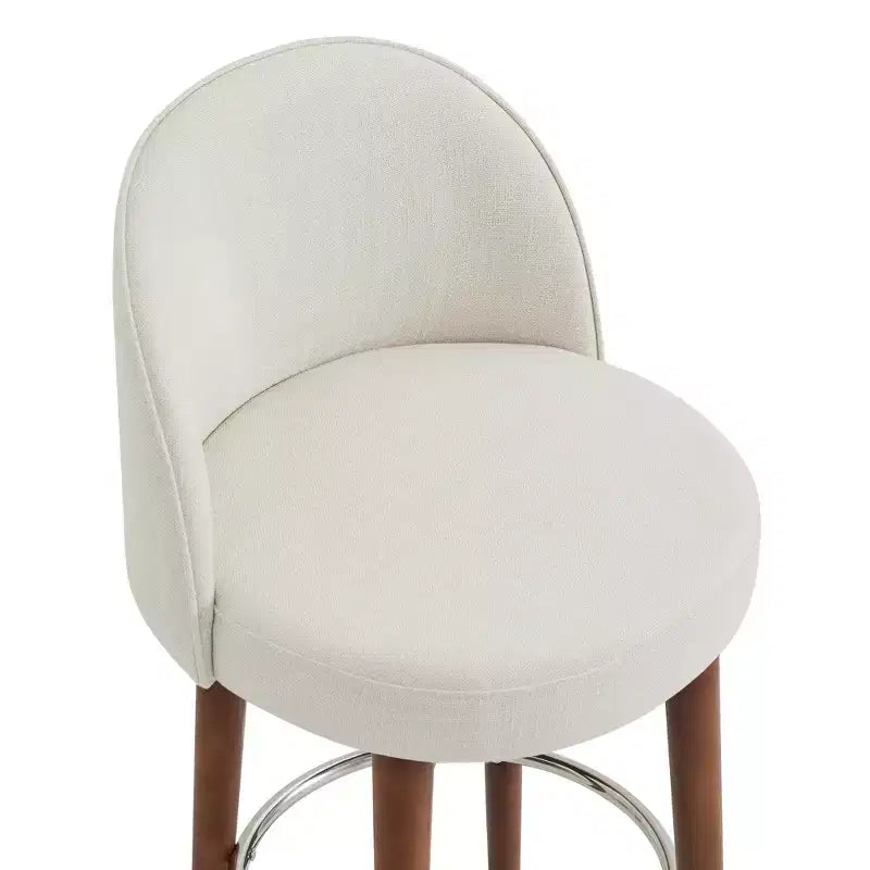 Spruce&Spring Lot de 2 tabourets de bar pivotants de 66 cm (hauteur comptoir)