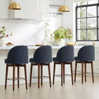 Spruce&Spring Lot de 2 tabourets de bar pivotants de 66 cm (hauteur comptoir)