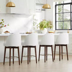 Spruce&Spring Lot de 2 tabourets de bar pivotants de 66 cm (hauteur comptoir)