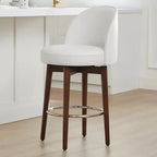 Spruce&Spring Lot de 2 tabourets de bar pivotants de 66 cm (hauteur comptoir)