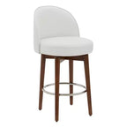 Spruce&Spring Lot de 2 tabourets de bar pivotants de 66 cm (hauteur comptoir)