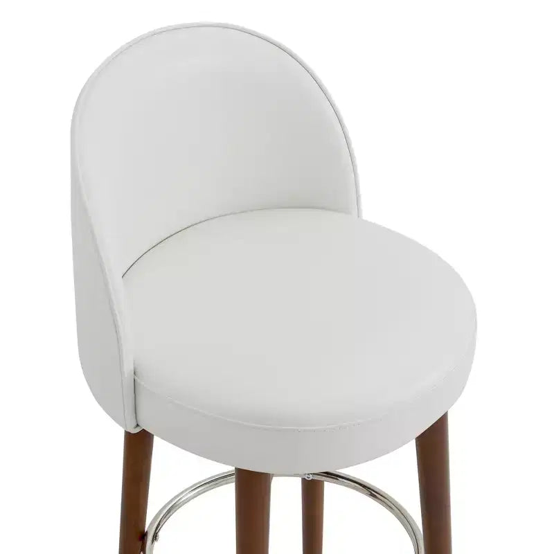 Spruce&Spring Lot de 2 tabourets de bar pivotants de 66 cm (hauteur comptoir)