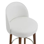 Spruce&Spring Lot de 2 tabourets de bar pivotants de 66 cm (hauteur comptoir)