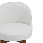 Spruce&Spring Lot de 2 tabourets de bar pivotants de 66 cm (hauteur comptoir)
