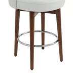 Spruce&Spring Lot de 2 tabourets de bar pivotants de 66 cm (hauteur comptoir)